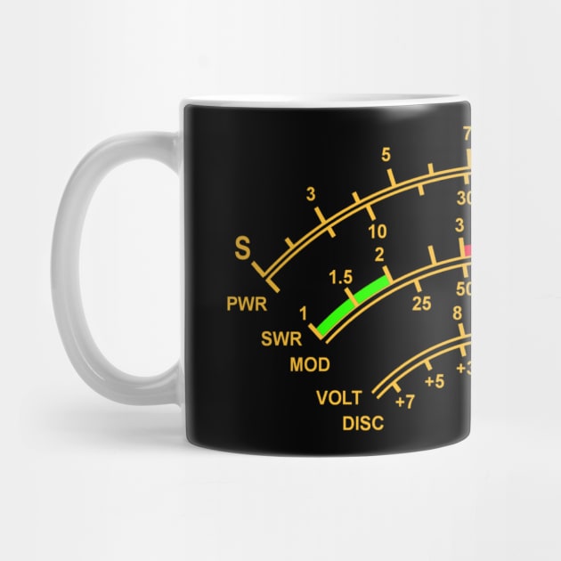 S Meter - dB high frequency field strength by amarth-drawing